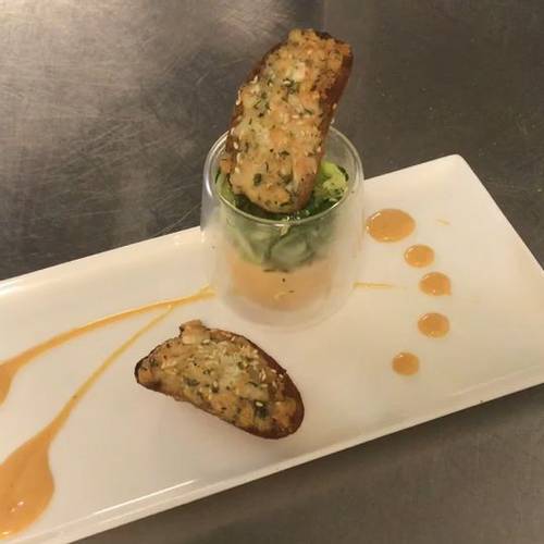 Recipes from our Chefs - Salmon Parfait & Homemade Prawn Toast