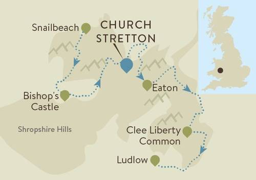 A Shropshire Way Map