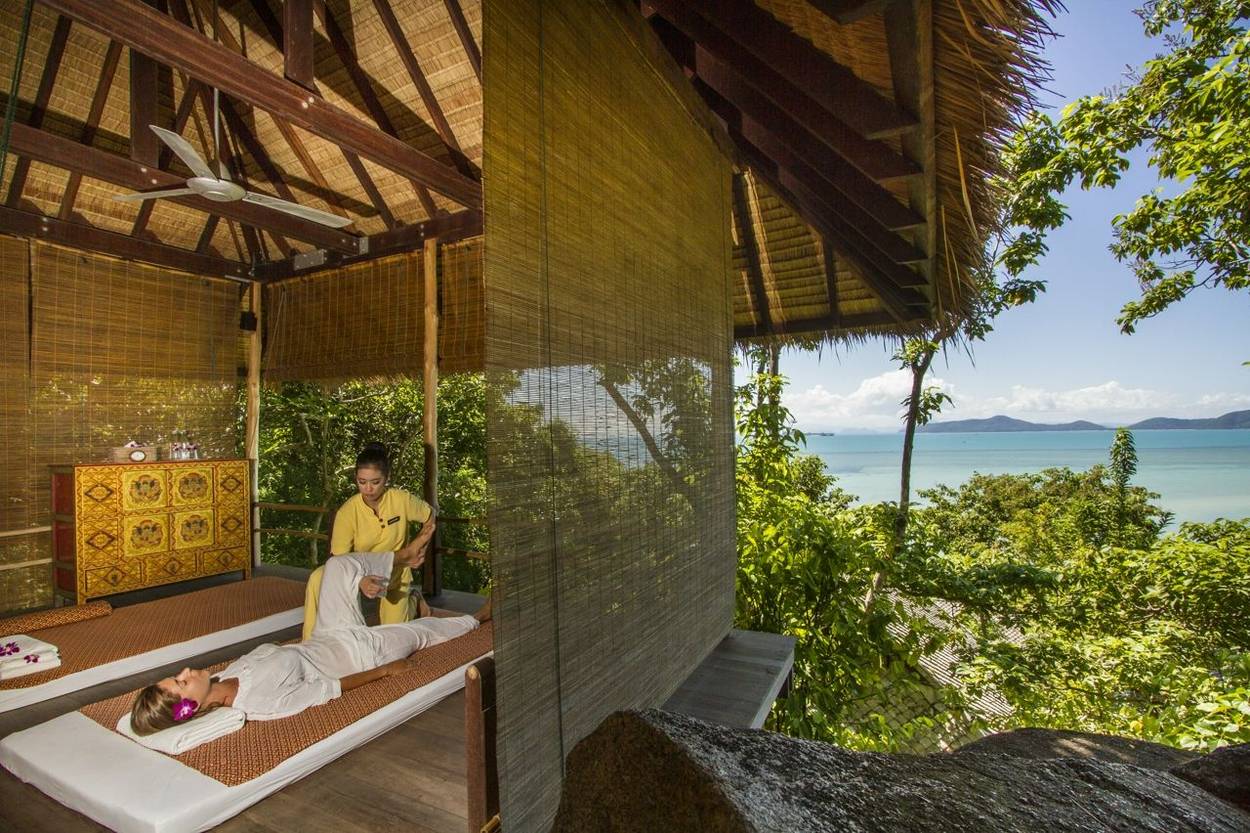 Spa treatment at Kamalaya in Thailand