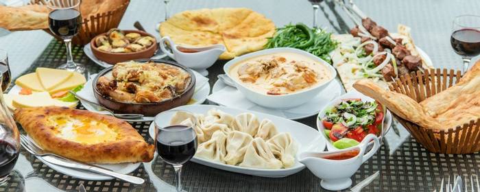 Traditional food from Georgia
