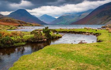 UK 3 Peaks - Guided Trail - Wastwater with Scafell Pike - AdobeStock_230419983