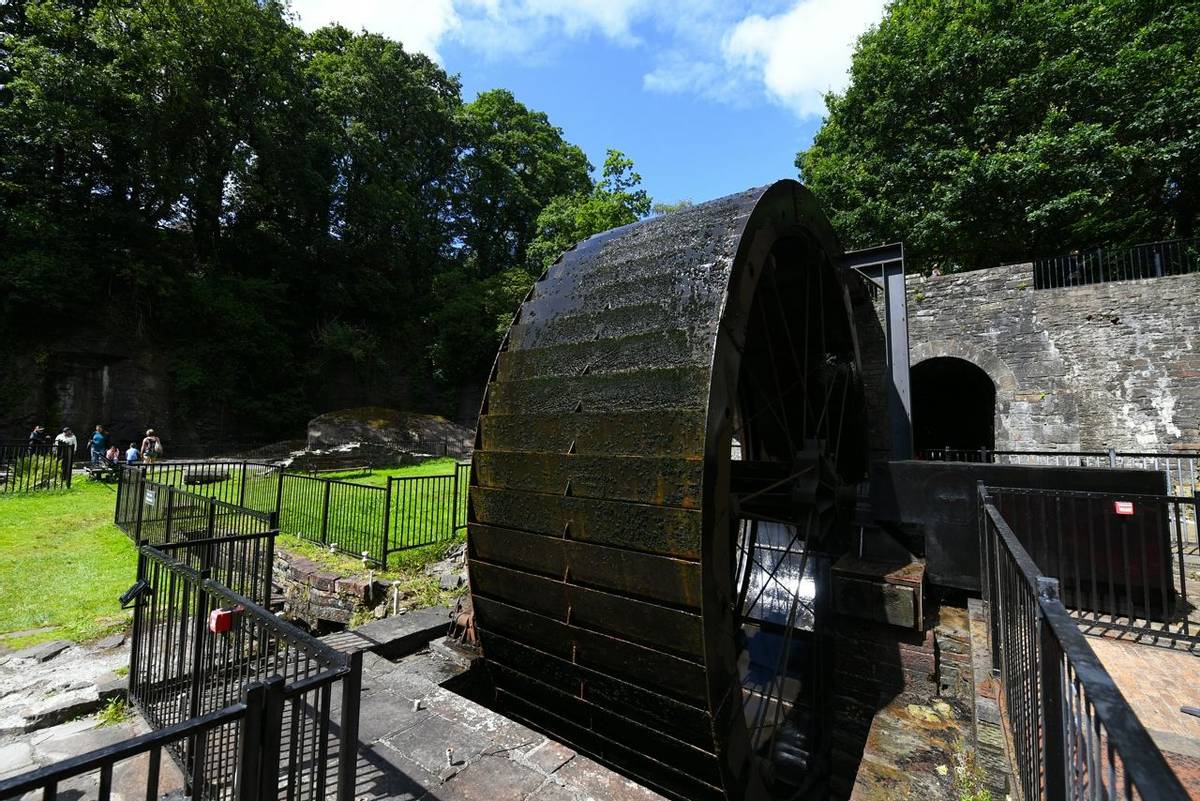 Aberdulais Tinworks and Waterfalls for Visit WalesPic:Tom MartinÂ© WALES NEWS SERVICE