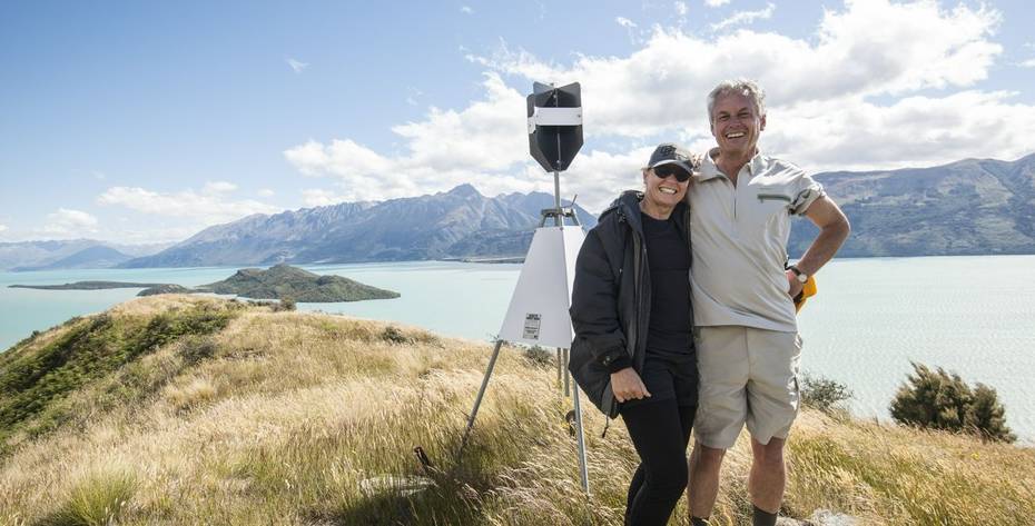 Couple on an adventure retreat at Aro Ha in New Zealand