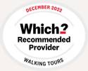 Which? Recommended Provider Best for Walking Tours December 2022