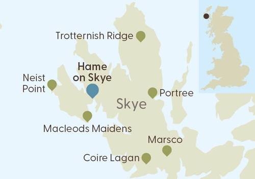 Itinerary Map - Best of the Isle of Skye