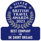 British Travel Awards 2023 - Best Company for UK Short Breaks