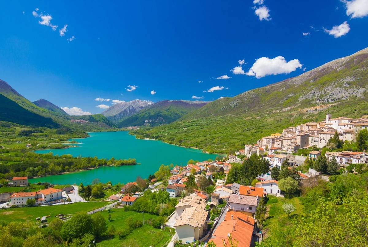 Lago Di Barrea, Abruzzo, Italy Shutterstock 240871990