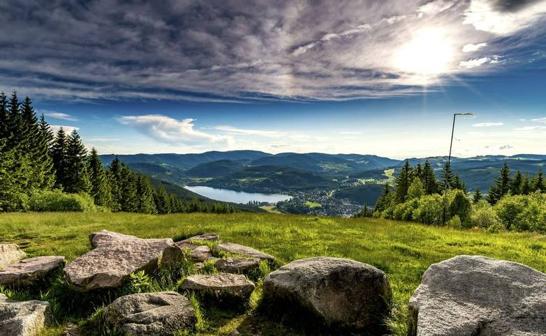 Titisee from Hochfirst
