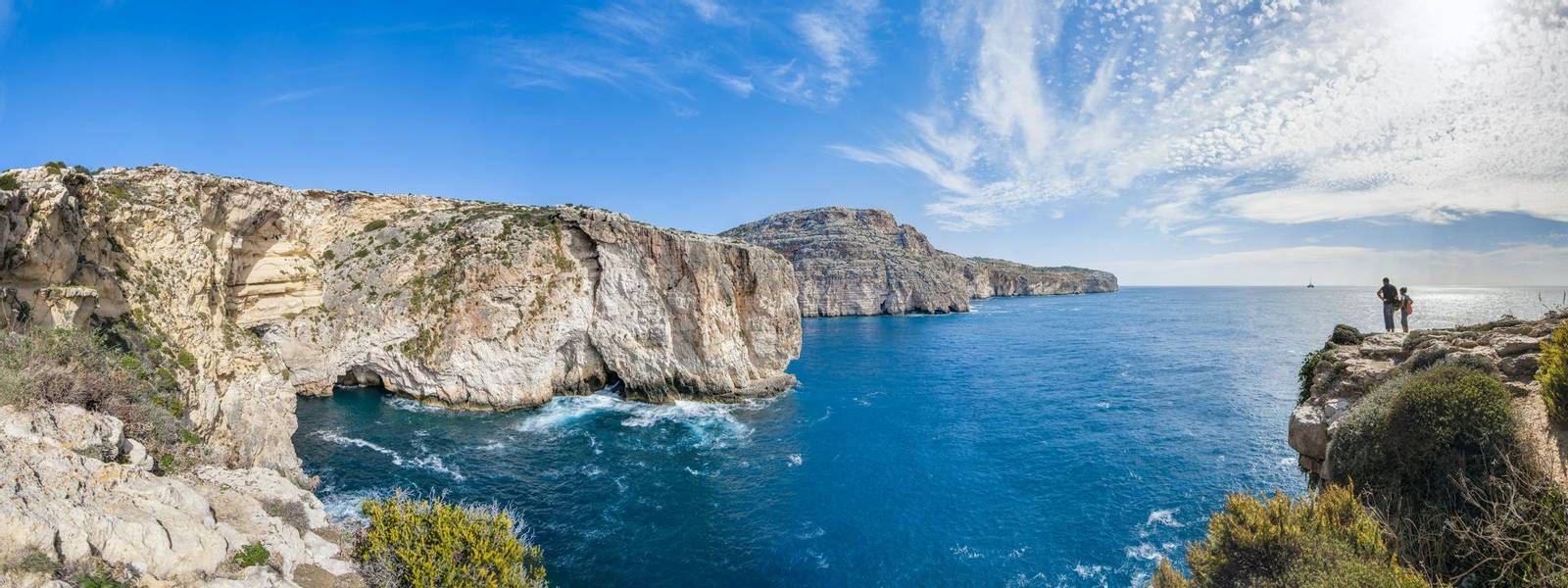 The Dingli Cliffs in Malta