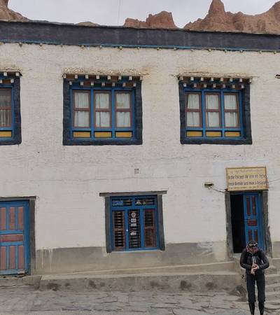 Lodge in Dhakmar village in Upper Mustang