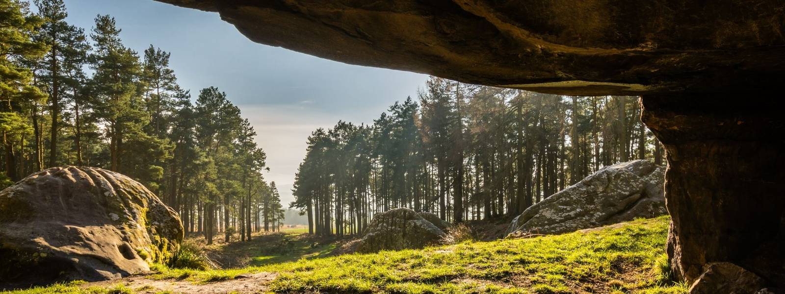 St Cuthbert's Cave where it is reputed that the monks of Lindisfarne hid St Cuthbert's body following Viking raids on the is…