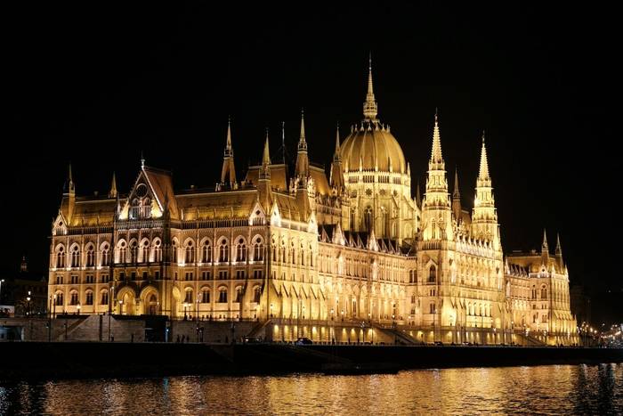Parliament building at night, Budapest, Hungary shutterstock_2626005323.jpg
