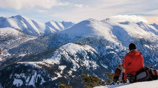 Snowshoeing in Bulgaria