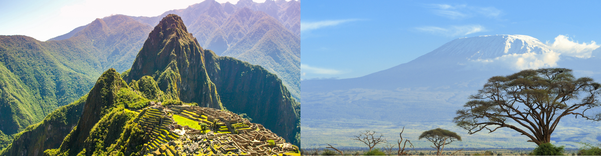 Which is harder, Machu Picchu or Kilimanjaro?