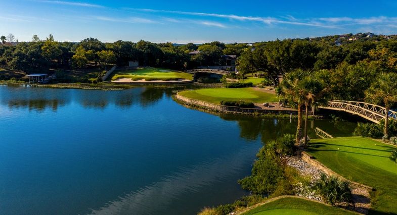 Horseshoe Bay Resort golf apple rock aerial.jpg