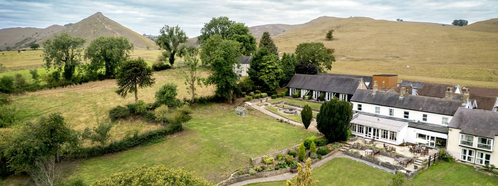 Peveril of the Peak Country House Aerial Aug 25