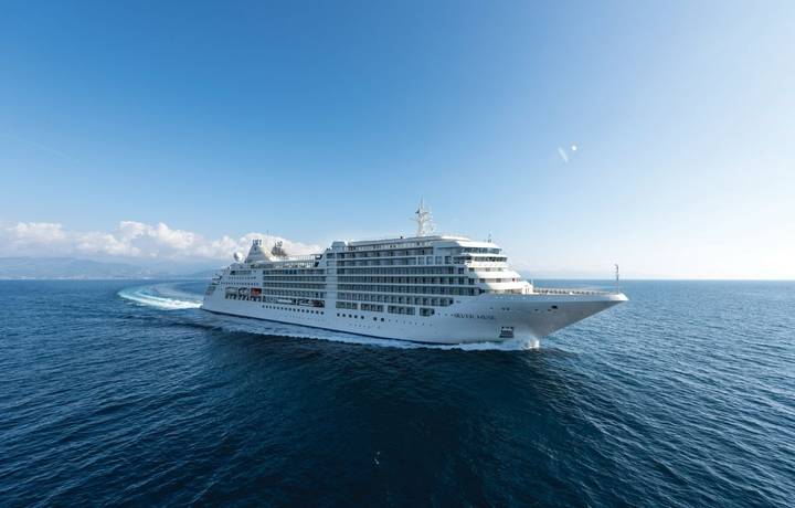 Silver Muse, Sea trials Silver Muse, Sea trials
