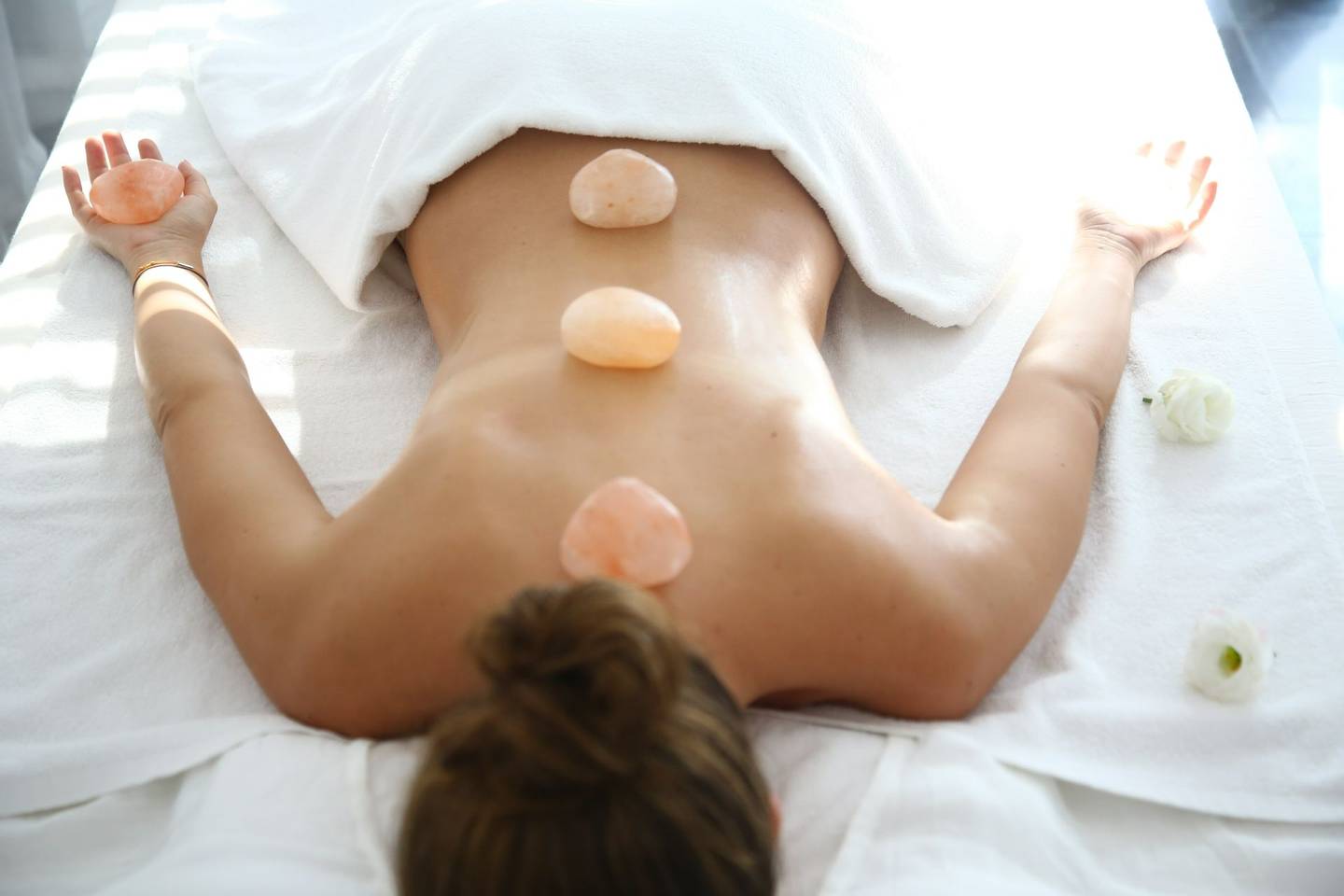 Heart Stone Massage Spa treatment at TIA Wellness Resort in Vietnam