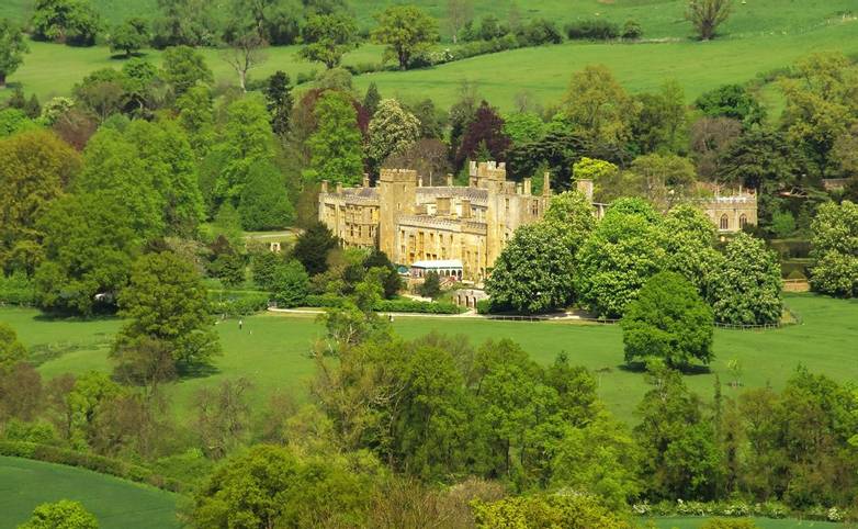 winchcombe the cotswolds gloucestershire the midlands england sudeley castle