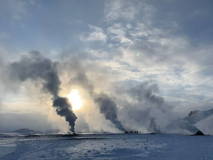 Fumaroles at Namafjall Hverir (Matt Eade)