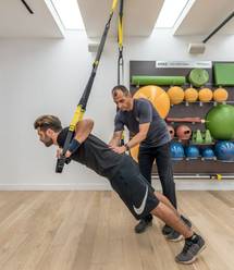 Strength training at Luxury Algarve Bootcamp