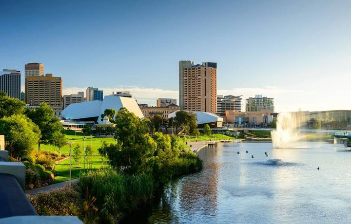 In 2013 Adelaide was ranked as the fifth-most liveable city in the world. Estimated resident population is about 1.3 million In 2013 Adelaide was ranked as the fifth-most liveable city in the world. Estimated resident population is about 1.3 million