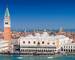 Stunning view of St Mark Square in Venice on a sunny day.