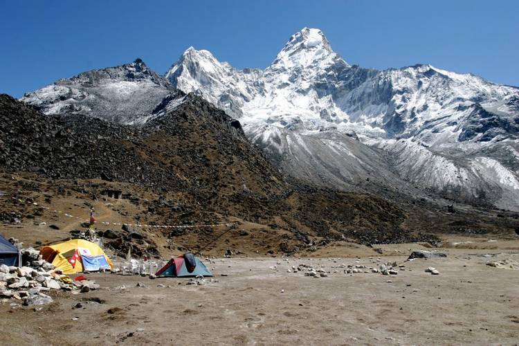 Ama Dablam Base Camp in Nepal