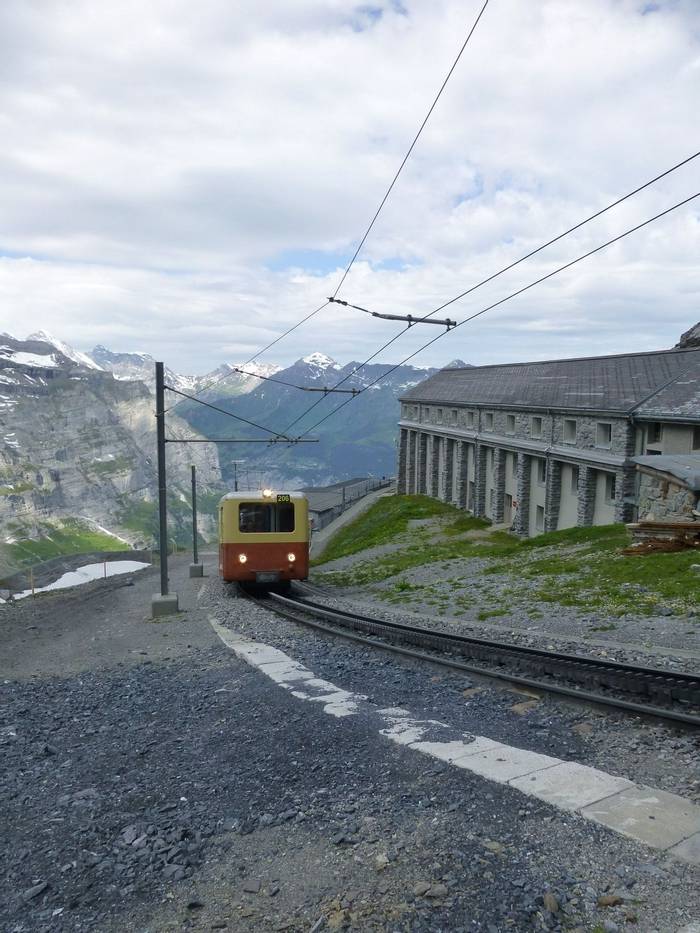 Train to the Eiger Gletcher station (Kerrie Porteous)