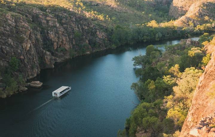 Nitmiluk (Katherine) Gorge at sunset, Nitmiluk National Park, Northern Territory, Australia Nitmiluk (Katherine) Gorge at sunset, Nitmiluk National Park, Northern Territory, Australia