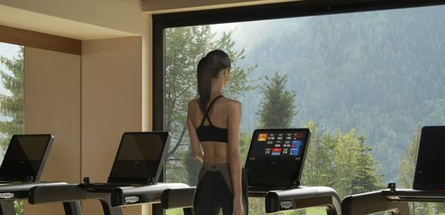 Fitness at Lefay Resort & Spa Dolomiti