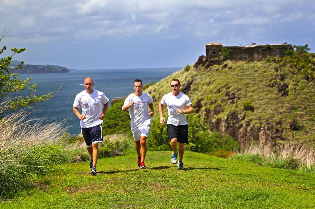 The BodyHoliday St Lucia - beach jogging