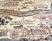 Byzantine mosaic with map of Holy Land, Madaba, Jordan