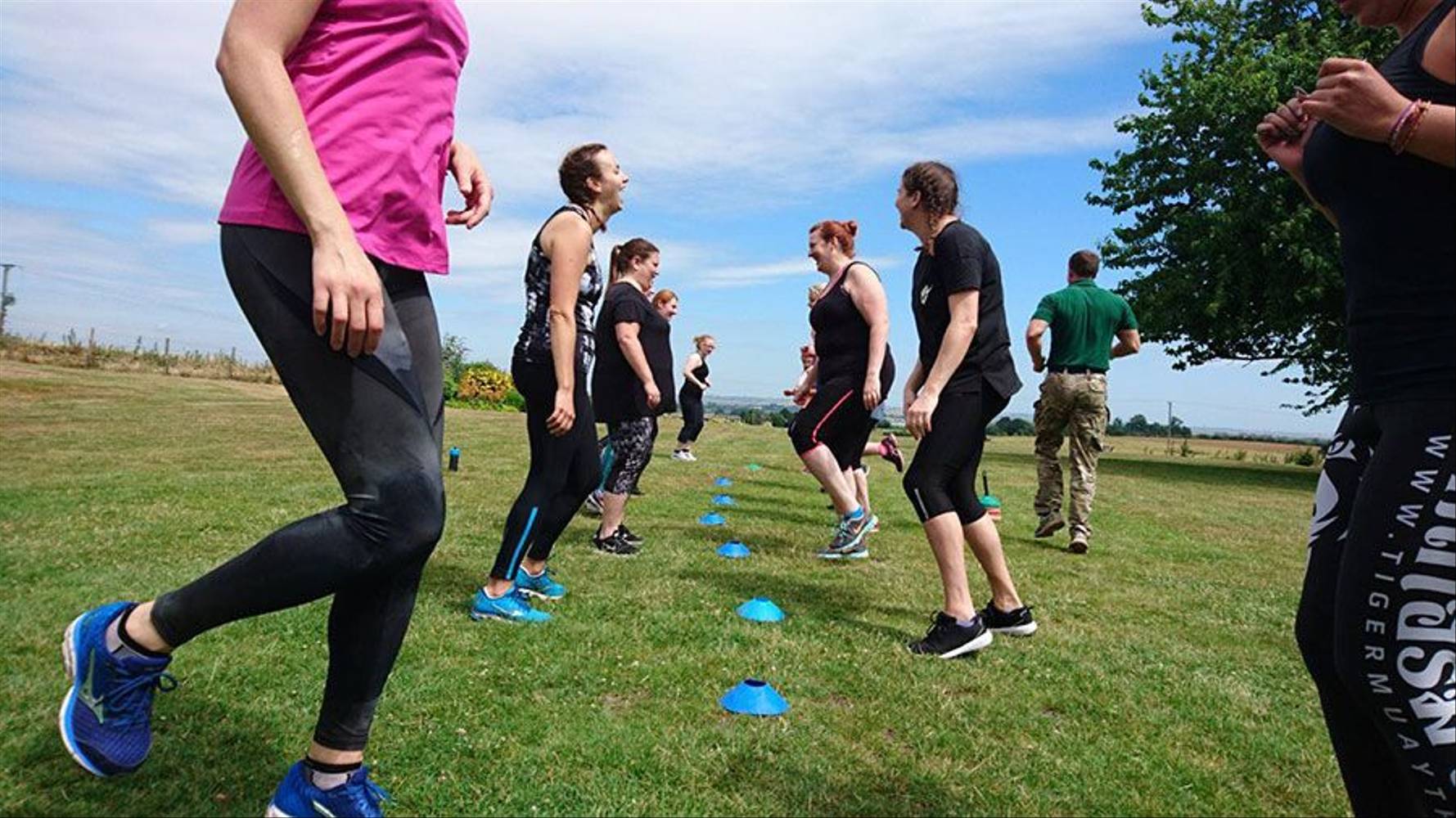 Fitness bootcamp at GI Jane