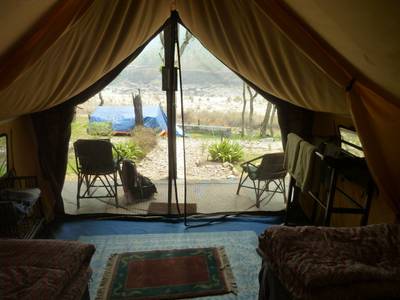 Ker & Downey's Seti river camp in Nepal
