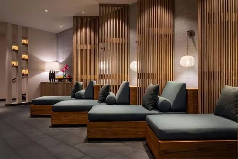The Westin Maui Resort & Spa, Kaʻanapali spa waiting room.jpg