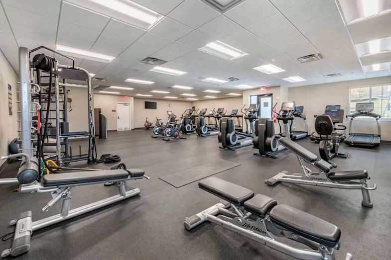 Hilton Vacation Club Mystic Dunes gym.jpg