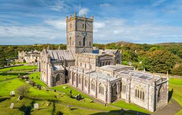 St Davids cathedral in South Wales