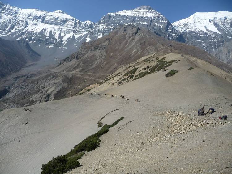 Sangda La on Upper Dolpo trek in Nepal