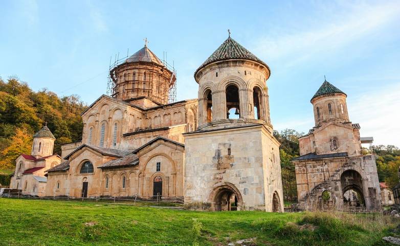 Monastic Complex of Gelati located near Kutaisi, Georgia