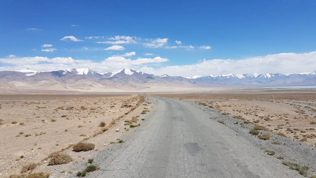 Snow-capped Mountains in the distance