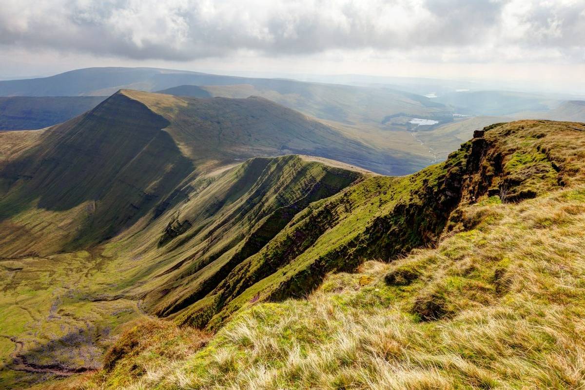 Brecon Beacons National Park from Pen Y Fan
