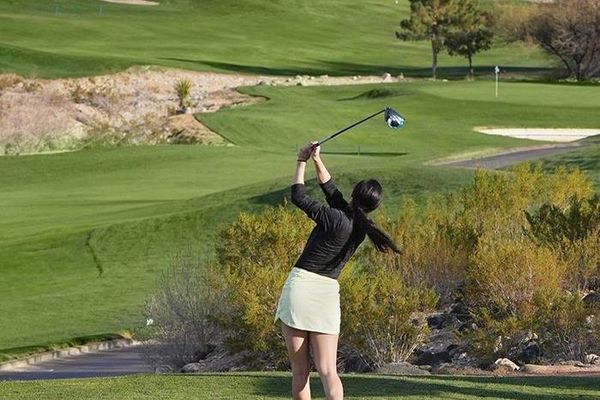 M Resort Spa Casino Revere golf club female golfer.jpg