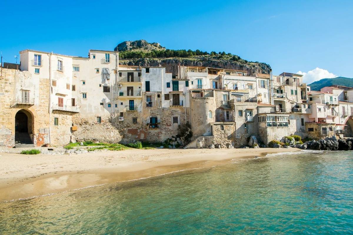 Cefalu old town, Sicily, Italy