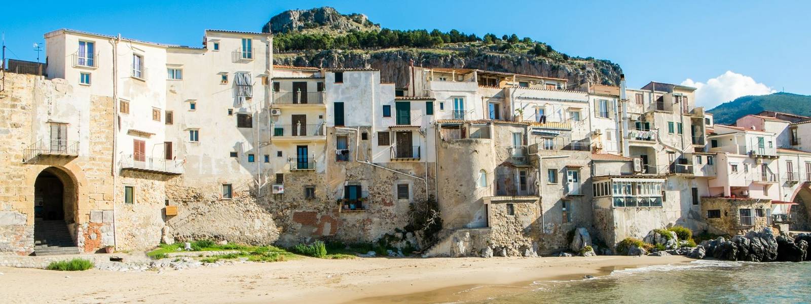 Cefalu old town, Sicily, Italy