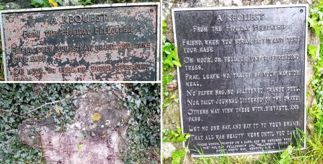 Missing Plaque in Linton