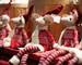 Christmas mouse ragdoll toys handmade at Christmas market stall Southampton , United Kingdom