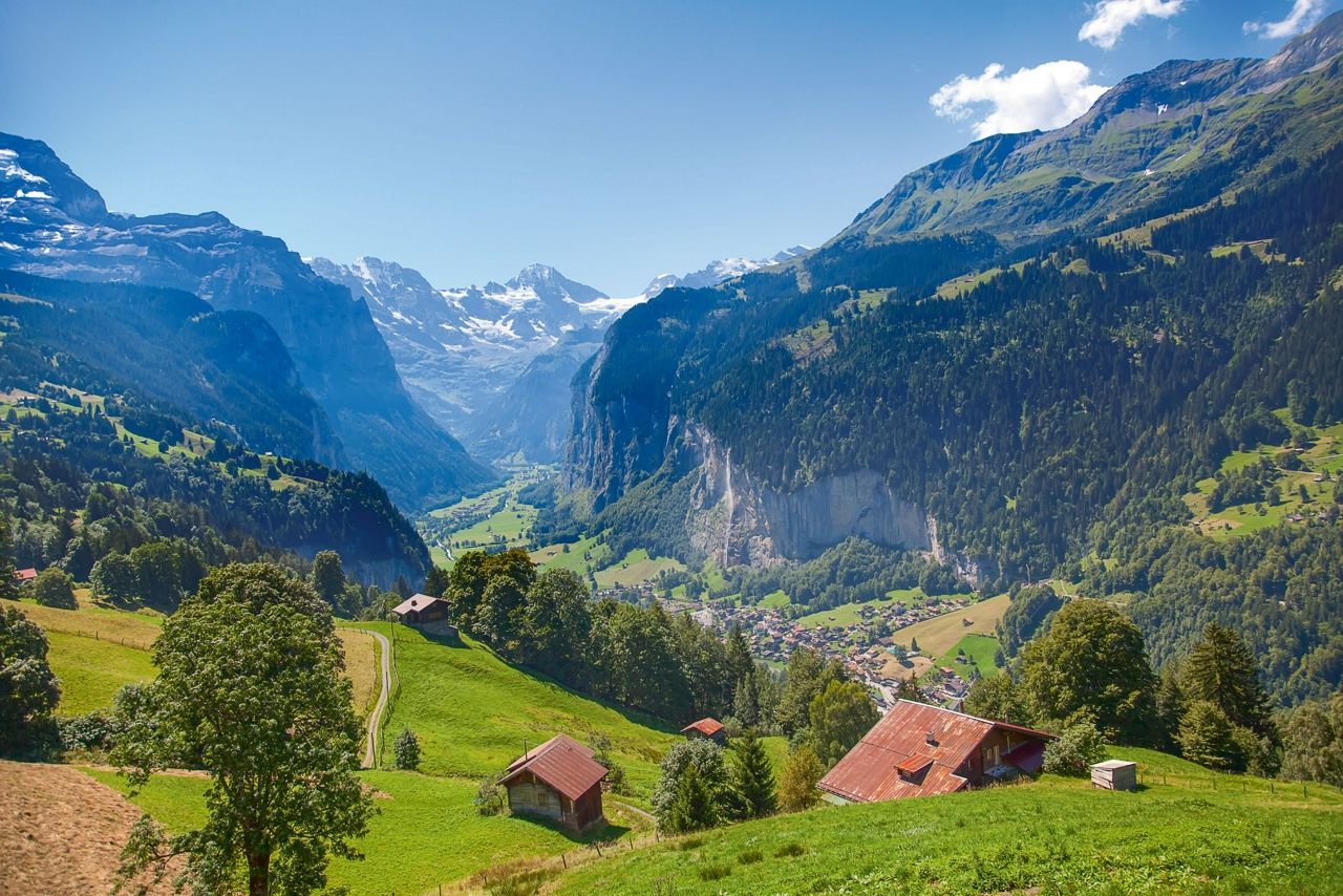 jungfrau rhine grindelwald cruise suíços aldeia