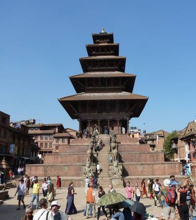 Nyatapola temple in Bhaktapur