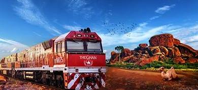 The Ghan Map
